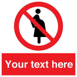 Custom prohibition not for pregnant women